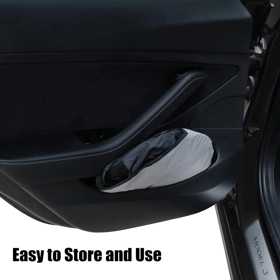 For 2016-2025 Chevy Malibu Car Front Windshield Sun Shade Reflective UVs Cover view 2
