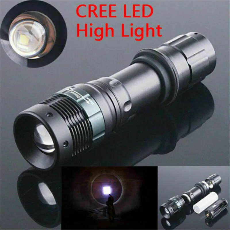 Super-Bright 90000LM LED Searchlight Handheld Spotlight Flashlight Rechargeable view 4