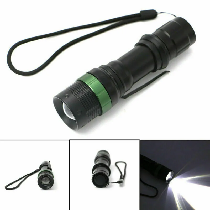 Super-Bright 90000LM LED Searchlight Handheld Spotlight Flashlight Rechargeable view 2
