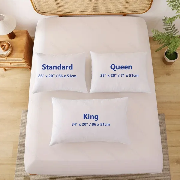 White Queen Size Extra Firm-pillow 2000 view 2