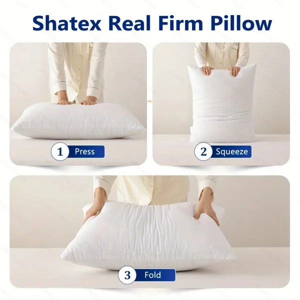 White Queen Size Extra Firm-pillow 2000 view 3