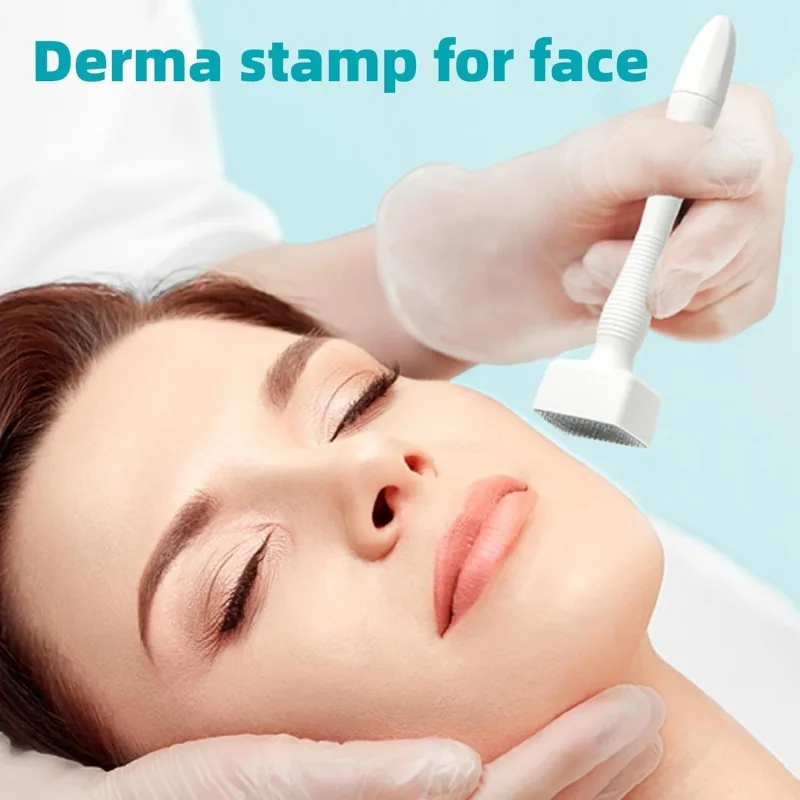 Microneedles Derma Roller - Microneedling Stamp 0.25 Mm, Micro Needle Skin Care Tool For Men And Women Home Use view 3