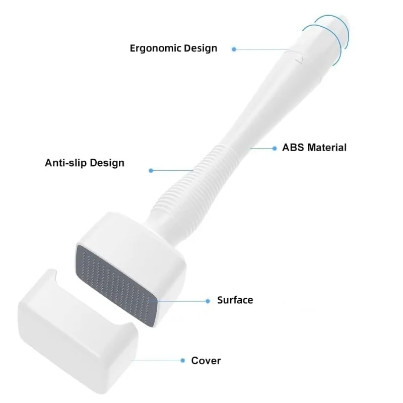 Microneedles Derma Roller - Microneedling Stamp 0.25 Mm, Micro Needle Skin Care Tool For Men And Women Home Use view 2