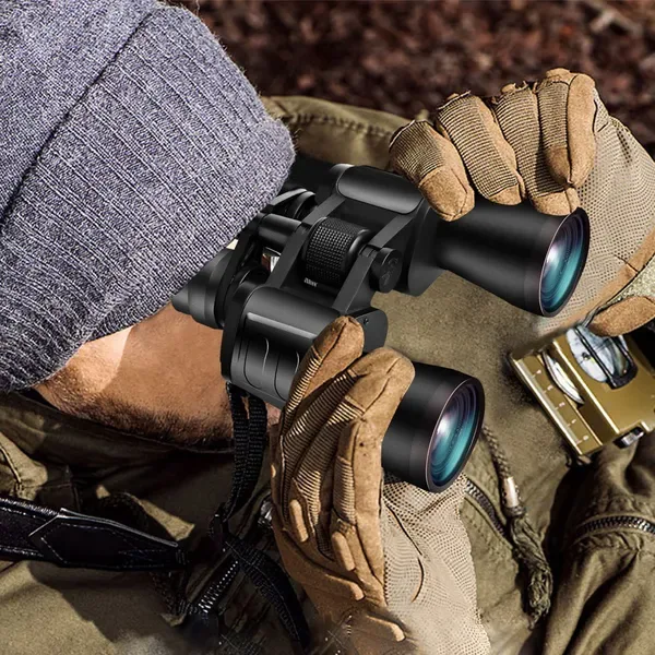 Portable Zoom Binoculars With FMC Lens Low Light Night Vision For Bird Watching Hunting Sports view 4