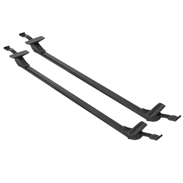 2PCS Universal 110cm/43-inch Car Roof Rack Cross Bar W/ Anti-Theft Lock Adjustable Window Frame 2 Versions Random Delivery view 4
