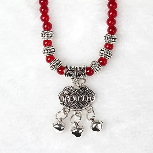 Red Agate Beaded Good Lock Bracelet view 2