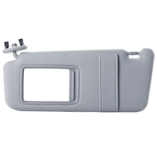 Auto Sun Visor Left Driver Side Car Sun Visor Fits 2007-2011 Toyota Camry Without Sunroof Vanity Light view 2