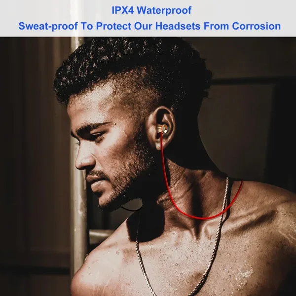 Sport Headsets Wireless V4.1 In-Ear Stereo Headphones Sweat-proof Running Earphones view 4