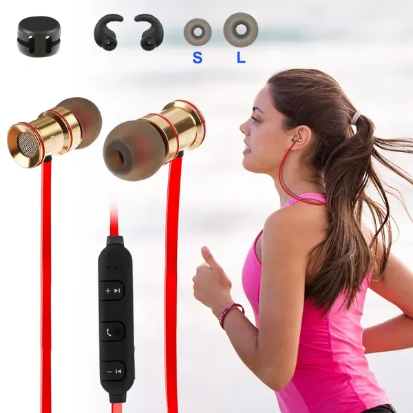 Sport Headsets Wireless V4.1 In-Ear Stereo Headphones Sweat-proof Running Earphones view 2