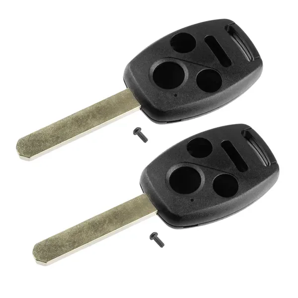 2Pcs Keyless Entry Remote Shell Case Fit For Honda Accord 2008-2012 Car Key Fob Pad Replacement view 2