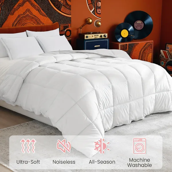 Pink Oversized Duvet Insert. This Comfortable, Soft, And Skin-friendly Plush Comforter Features: A Cute Design For Girls, Perfect For view 4