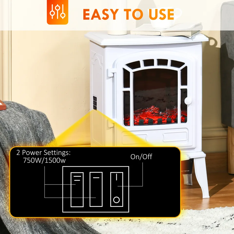 Electric Fireplace Heater view 4