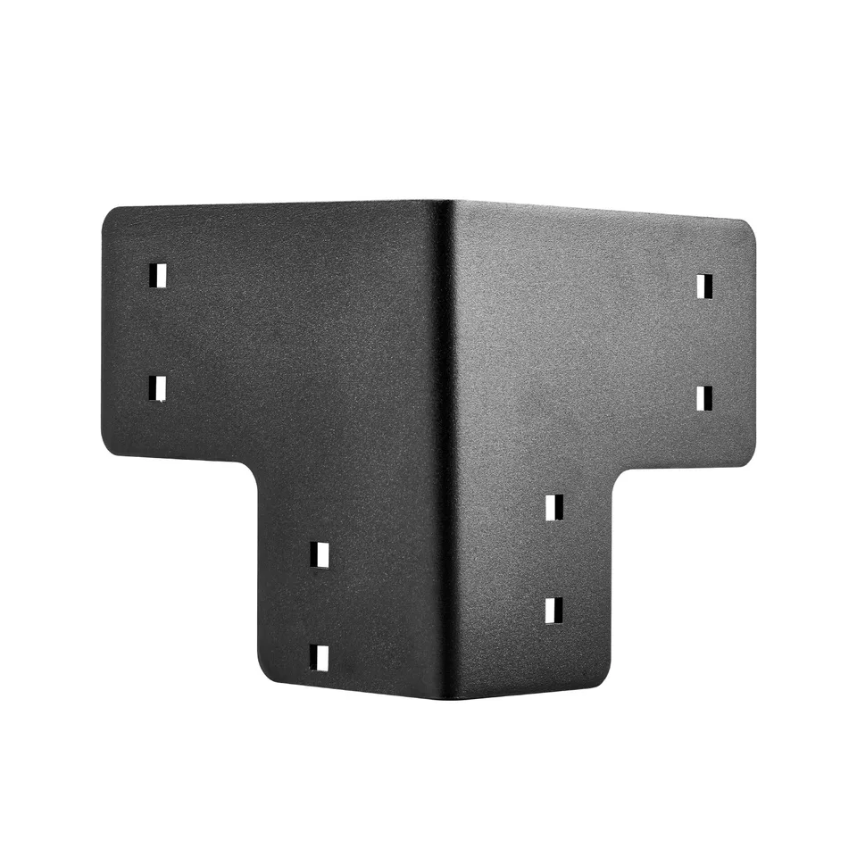 8pcs Workbench Corner Brackets Kit 6.5x6.5x6.5 In/165x165x165 Mm Angle Brackets