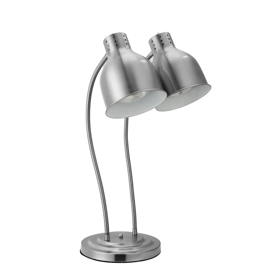 Commercial Food Heat Lamp 2-head Electric Catering For Food Restaurant & Buffet