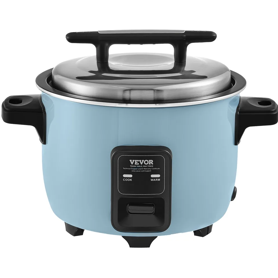 Commercial Rice Cooker 60-Cup Non-Stick Pot 13L 24H Keep Warm Restaurant