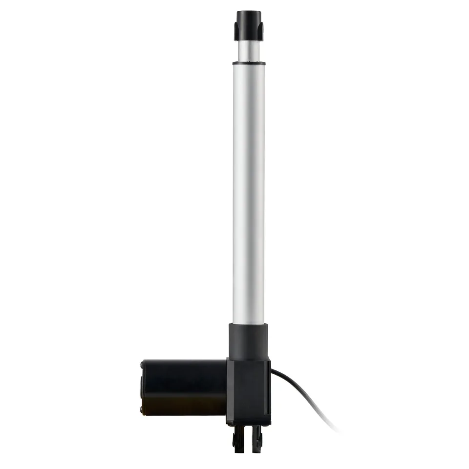 Linear Actuator 12V, 12 Inch Heavy Duty 1320lbs/6000N Linear Actuator, 0.19'/s Linear Motion Actuator With Mounting Bracket & IP44 Protection For Electric Door Industrial Machinery Vessels Cargo
