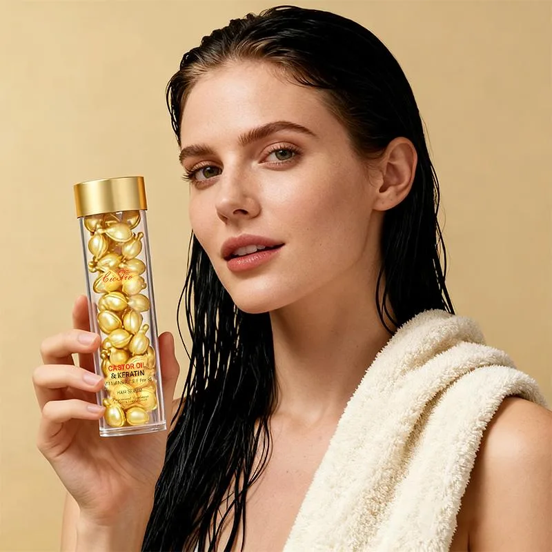 Hair Oil Capsules, Portable Individual Packaging, Essential For Business Trips And Travel, A Great Daily Hair Care Product, Suitable For Elegant Ladies. view 2