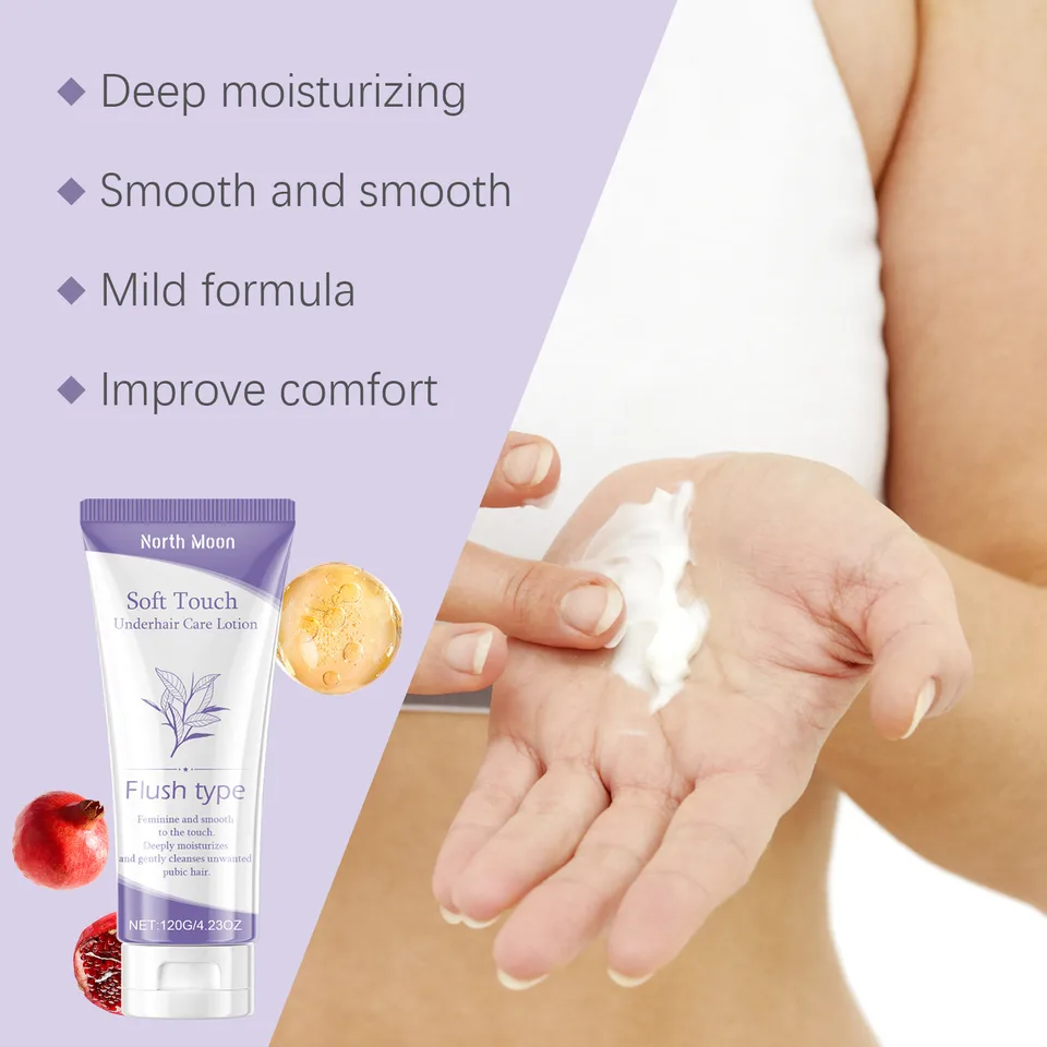 North Moon Body Hair Care Lotion Feminine Skin Care Moisturizing Soft Frizz Moisturizing Lotion view 4