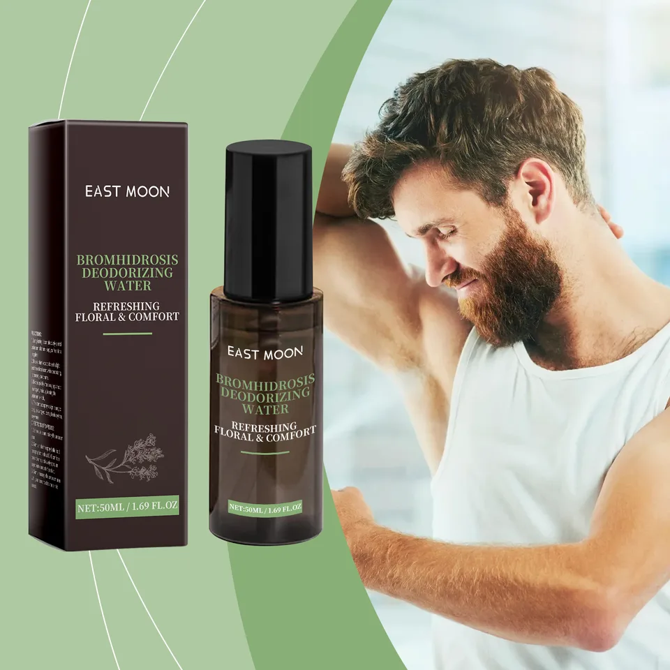 East Moon Men's Freshening Spray Armpit Odor Perspiration Cleaning Natural Fragrance Treatment Spray view 4