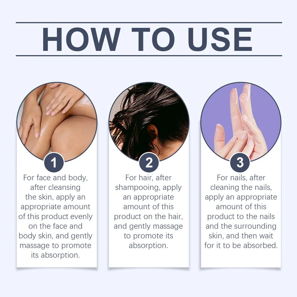 EELHOE Body Multi-Functional Essential Oil, Facial Cleansing Gentle Nourishing Moisturizing Multi-Purpose Care Essence view 4