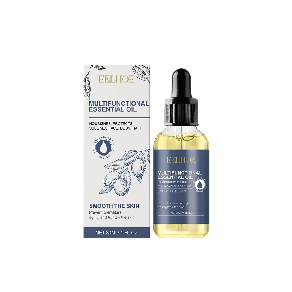 EELHOE Body Multi-Functional Essential Oil, Facial Cleansing Gentle Nourishing Moisturizing Multi-Purpose Care Essence view 3