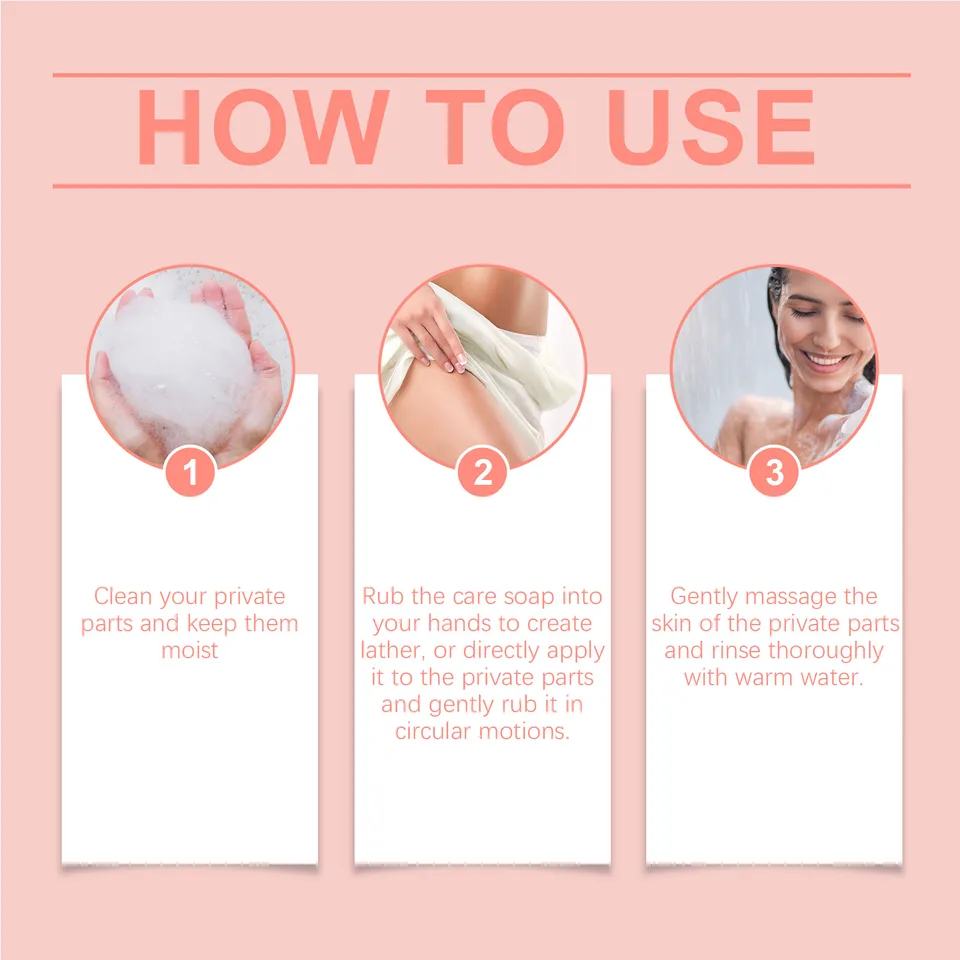 North Moon Women's Body Care Soap Gentle Moisturizing Clean Odor Refreshing Body Skin Care Soap view 2