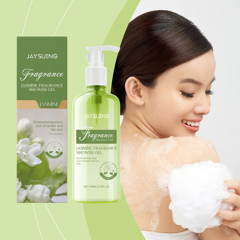 Jaysuing Lady Jasmine Fragrance Shower Gel For Body And Skin Cleansing, Lasting Fragrance, Refreshing And Moisturizing view 4