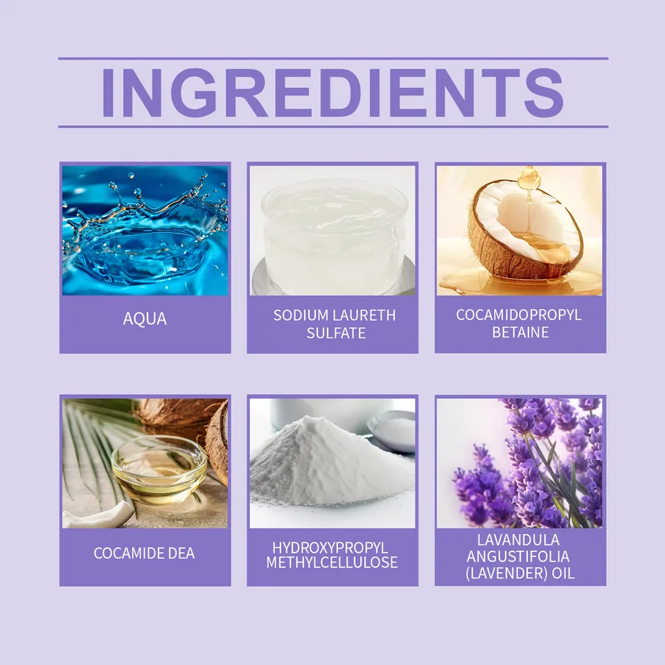 Jaysuing Ladies Lavender Shower Gel Cleans Skin Gently, Refreshes, Moisturizes And Leaves Fragrance view 2
