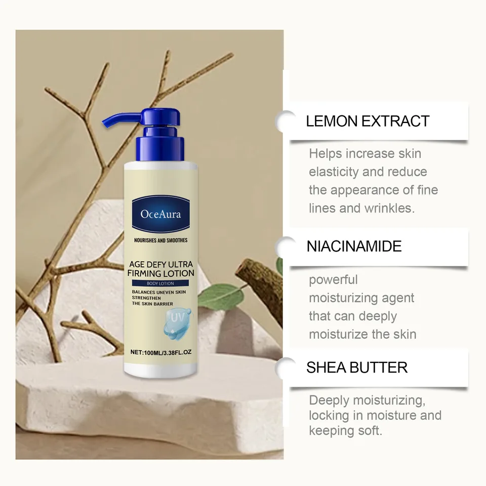 Oce Aura Firming Body Lotion, Hydrates And Moisturizes The Skin, Massages The Skin, Balances The Skin And Protects The Skin view 3