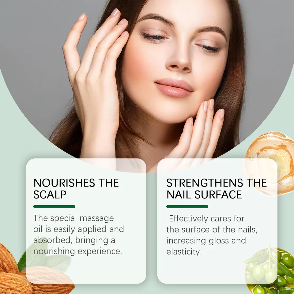 EELHOE Neem Oil Care Essential Oil, Nourishes Scalp Skin Care Neem Oil Massage Oil Nourishes Skin view 4
