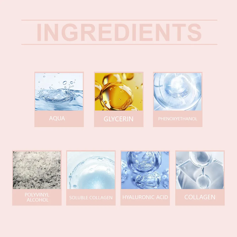 Hoygi Collagen Tear Mask, Gentle Cleansing, Exfoliating, Moisturizing, Moisturizing, Skin Care And Brightening Mask view 2
