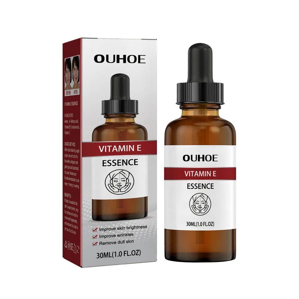 OUHOE Vitamin E Essence, Carry Bright Color Of Skin Hydrating Fade Wrinkles Wrinkle Moisturizing Essence view 2