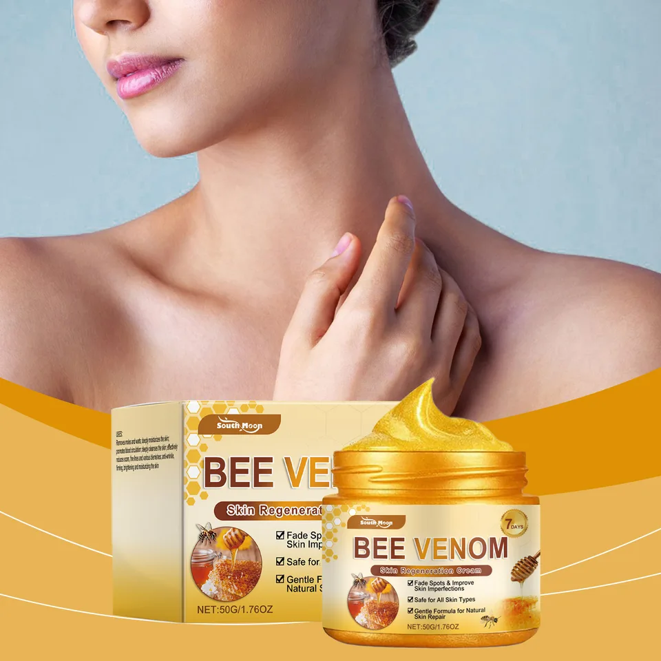South Moon Bee Venom Multi-Effect Skin Care Cream, Moisturizing, Hydrating, Smooth And Delicate Gentle Skin Care Cream view 3