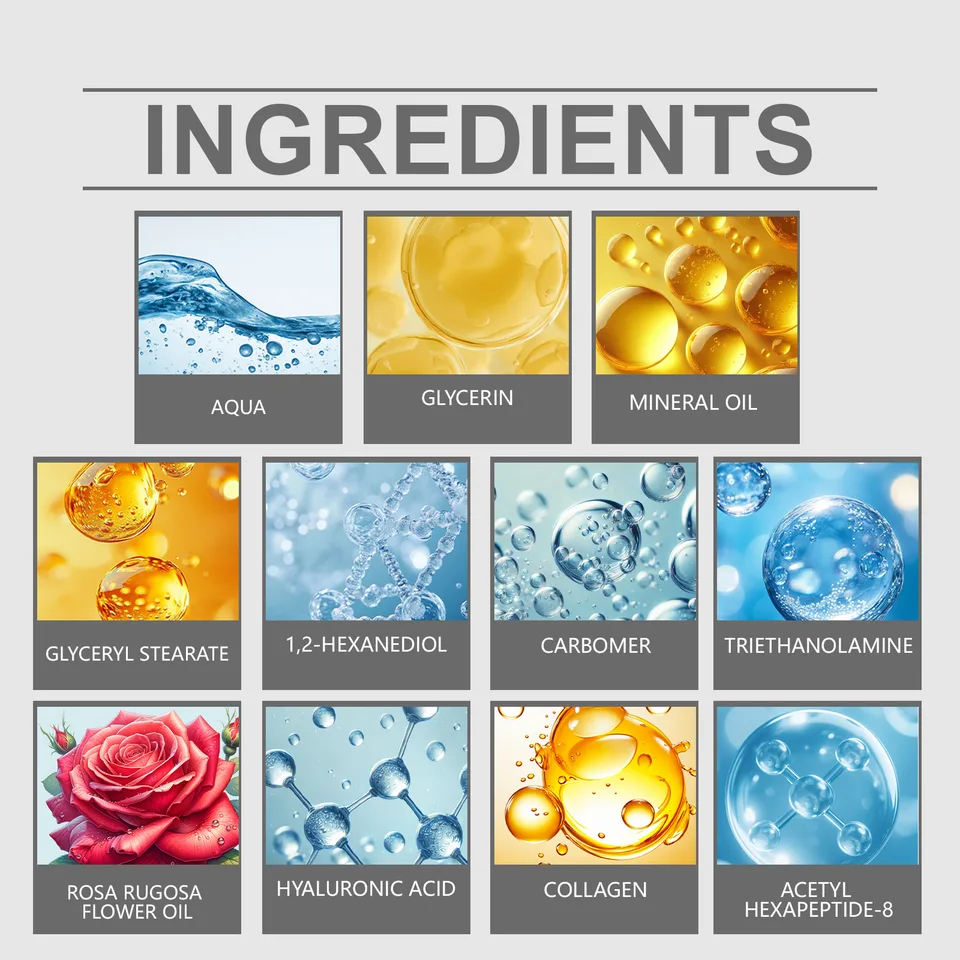 AMZ This Moisturizing Face And Neck Cream Gently Hydrates And Nourishes The Skin On The Face And Neck, Making It Soft And Smooth. It Is A view 4