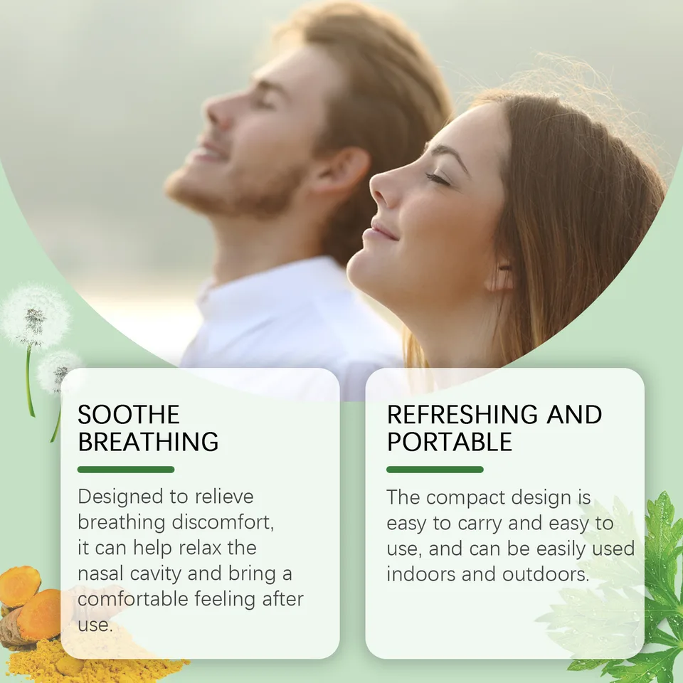 Houkea Herbal Nasal Spray, Soothing Nasal Discomfort Mild Cleansing Herbal Nasal Spray view 6