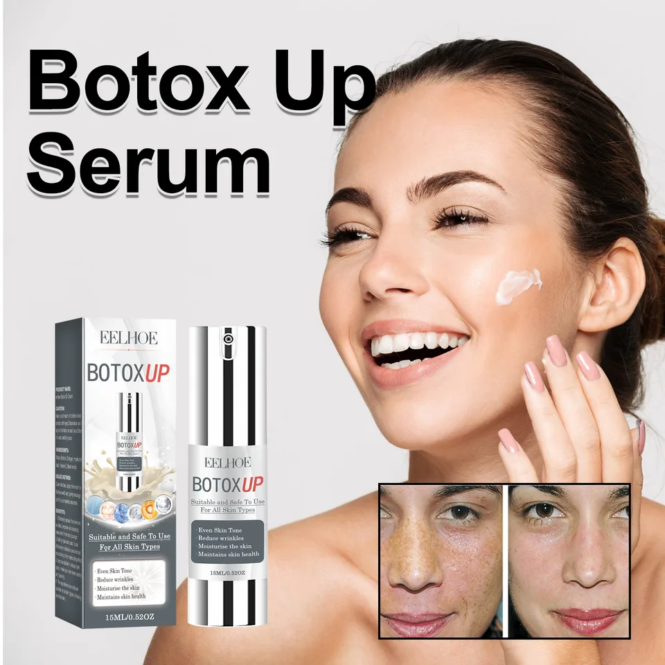 EELHOE Face Fine Line Essence, Firming Skin Repairing And Smoothing Fine Lines Delicate Pores Essence view 3
