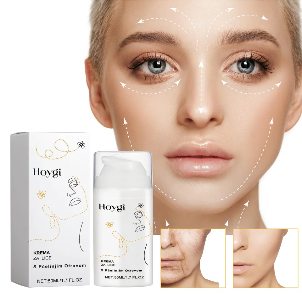 Hoygi Krema Za Lice S Pčelinjim Otrovom, Fade Out Fine Lines Wrinkles Hydrating Moist Firming Skin Bright Skin Anti-Wrinkle Cream view 2