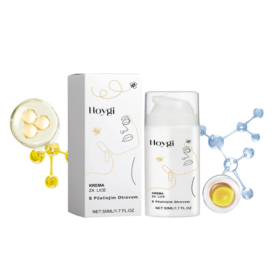 Hoygi Krema Za Lice S Pčelinjim Otrovom, Fade Out Fine Lines Wrinkles Hydrating Moist Firming Skin Bright Skin Anti-Wrinkle Cream view 4