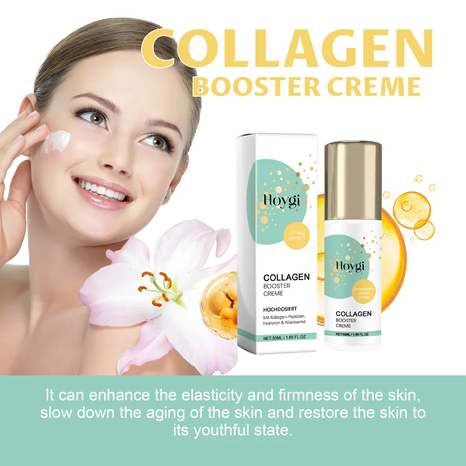 Hoygi Collagen Booster Creme, Reduce Wrinkles Repair Skin Barrier Firming Hydrating Smoothing Cream view 4