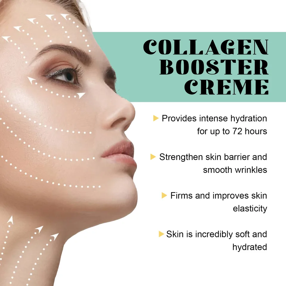 Hoygi Collagen Booster Creme, Reduce Wrinkles Repair Skin Barrier Firming Hydrating Smoothing Cream view 3