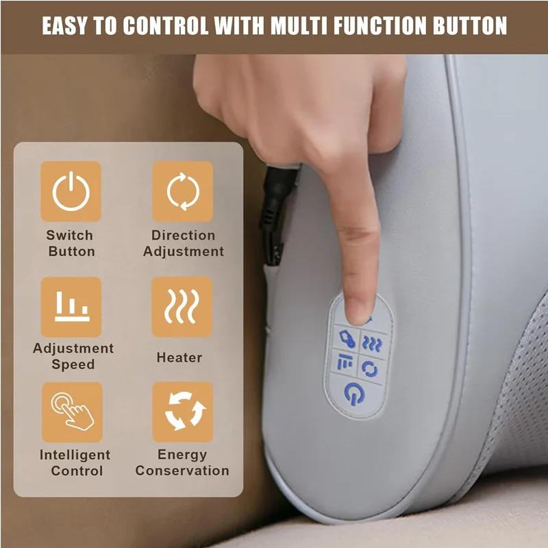 Back Massager With Heat view 3
