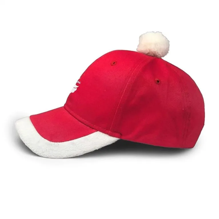 Merry Christmas Hat Unisex Vintage Adjustable Santa Baseball Cap view 4