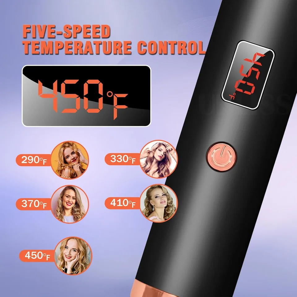 Hot-Air Brushes Thermal Brush 1.5 Inch Curling Iron Volumizing Brush view 3