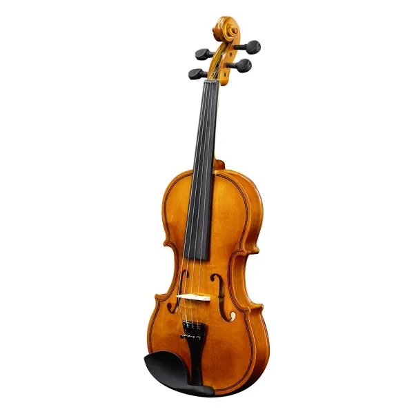 New 1/8 Acoustic Violin With Hard Case,Violin Bow,Shoulder Rest,Rosin,Extra Strings And Sourdine view 3