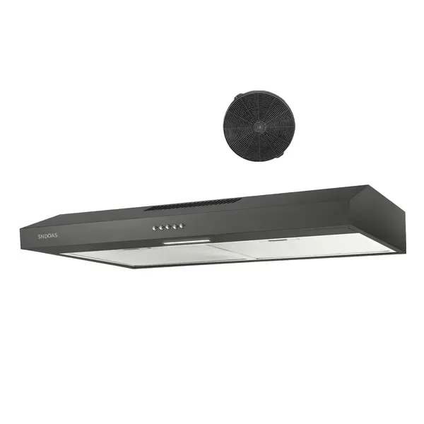 Stainless Steel Under Cabinet Range Hood Vent Cooking 230 CFM Kitchen 3 Speed Cooker Hood view 3