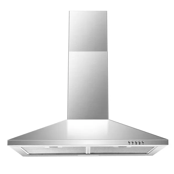 Range Hood 30 Inch,Wall Mount Range Hood In Stainless Steel With Ducted/Ductless Convertible,Stove Vent Hood With Aluminum Filters,3 Speed view 3