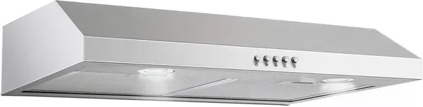 30 Inch Kitchen Under Cabinet Range Hood 500 CFM Stainless Steel 3-Speed