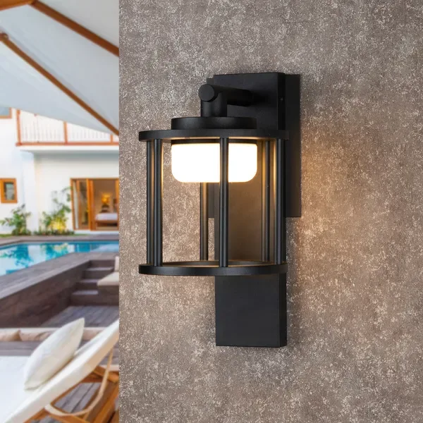 Inowel Wall Sconce Replaceable GX53 LED Bulb Porch Light Modern Waterproof Wall Lamps IP44 Waterproof Outdoor Garden Light 36309 view 3