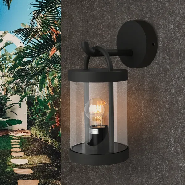 Inowel Lights Wall Light Outdoor Lantern E26 Bulb (Not Include) Wall Mount Hang Lamp Wall Sconce Lighting 32335 view 2