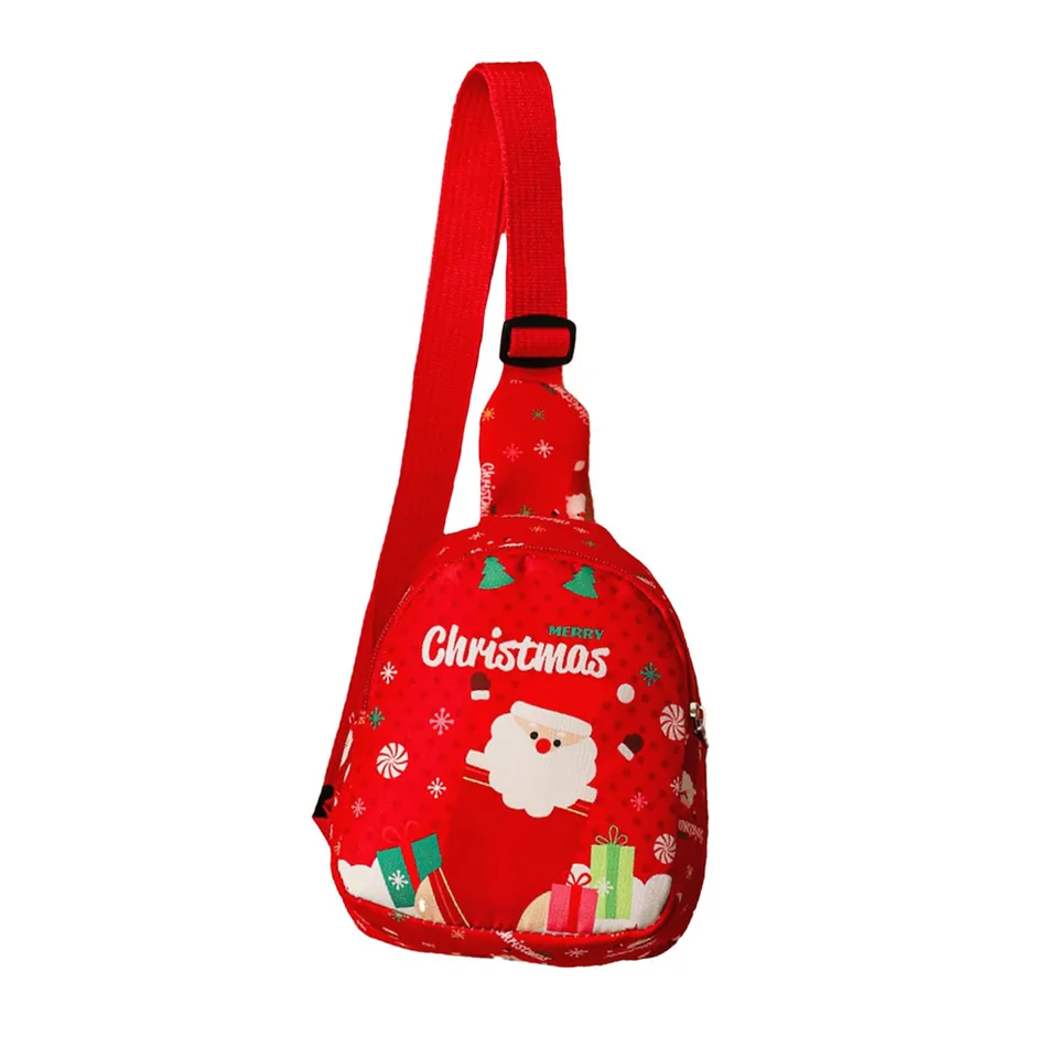 Christmas Santa Handheld Gift Bag - Festive Waterproof Gift Wrap For Holiday Presents, Perfect For Christmas Eve Apple Gift Boxes & Small view 6